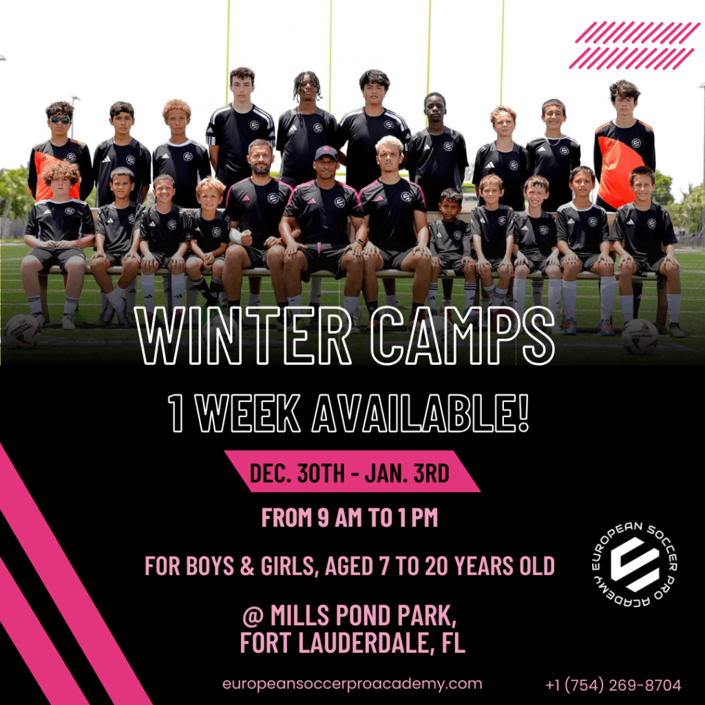 European Soccer Pro Academy - International Soccer Residency Academy - Winter camps